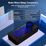 HOMVILLA Digital Alarm Clock with Large LED Display Dual Alarms USB Charging view 6