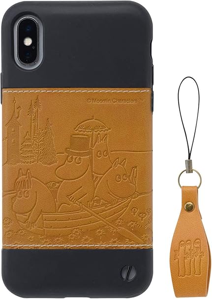 Amazon Co Jp Zarf ムーミン Iphone Xs X ケース ボート キャメル 家電 カメラ