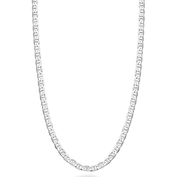 ARGENTO REALE AUTHENTIC STERLING SILVER 925 Flat Herringbone Flex