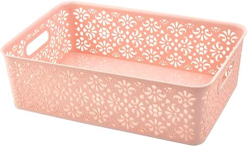 EUNOZAMY - Caja de plástico rectangular para guardar maquillaje, color