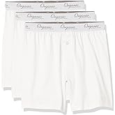 Organic Signatures Men's Boxers 100% Organic Cotton, Soft Boxers for Men, 3-Pack