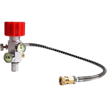 Adaptateur De Plongée à Valve DIN Avec Tuyau, Station De Remplissage 4500psi Systeme De Remplissage De Reservoir Hpa Pour Vannes Standard K J H 92276680