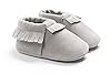 Image 4 - Kuner Baby Boys Girls Tassel Soft Soled Non-Slip Crib Shoes Moccasins First Walkers