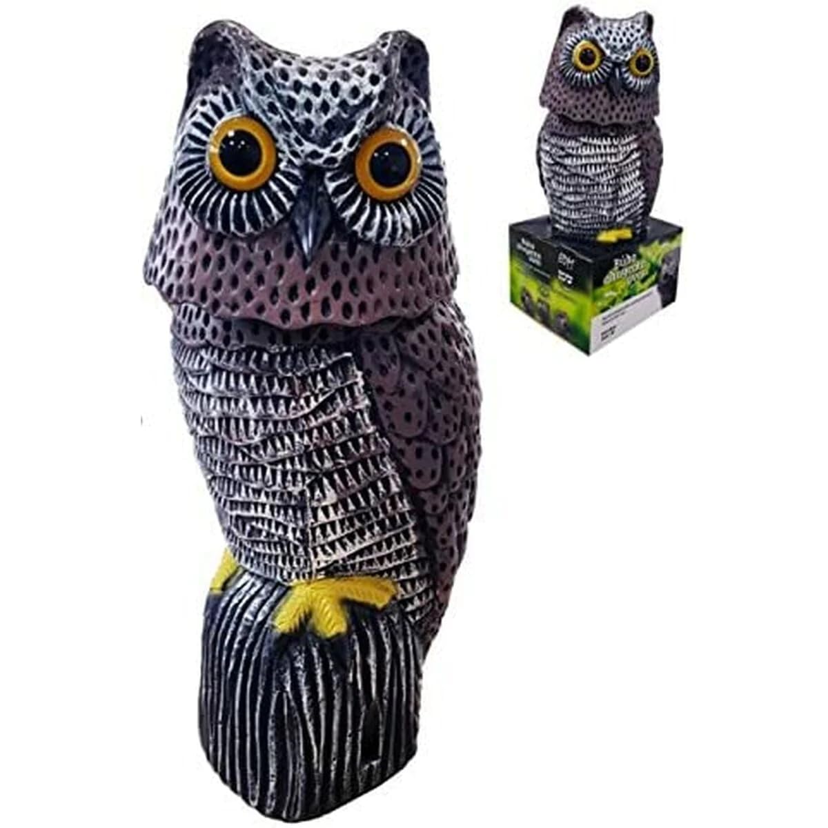 EDM 06075 Owl Rotating Head Repellent Birds