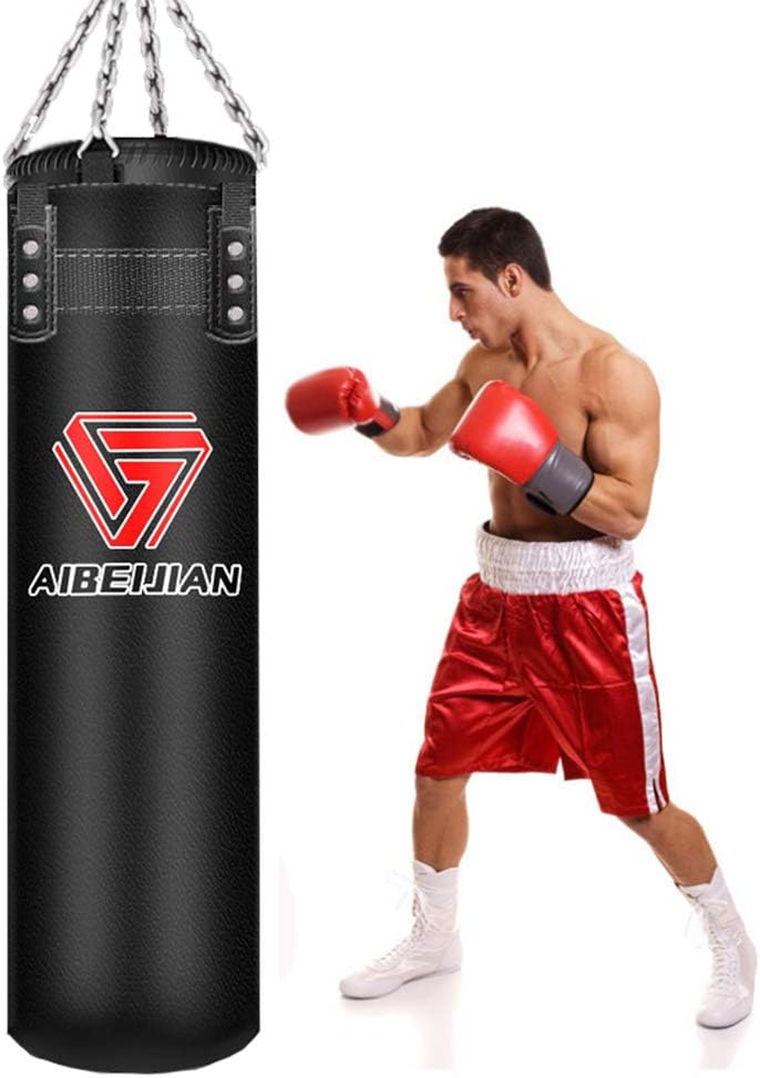 Sac De Frappe Pour La Boxe Entraînement, Rempli Sac Punching Lourd Tour Sac Colonne Kick Boxing