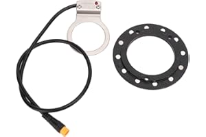 VBESTLIFE Electric Assist Sensor,High Sensitivity 12 Magnets Right Dual Hall Sensor Electric Bike Pedal Accessories