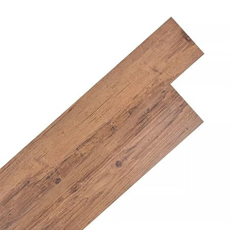 Festnight 36 Stk. PVC Laminat Dielen Selbstklebend PVC-Bodenbelag 5,02 m² Rutschfest Fußbodenbelag für Küche, Bad, Flur oder 