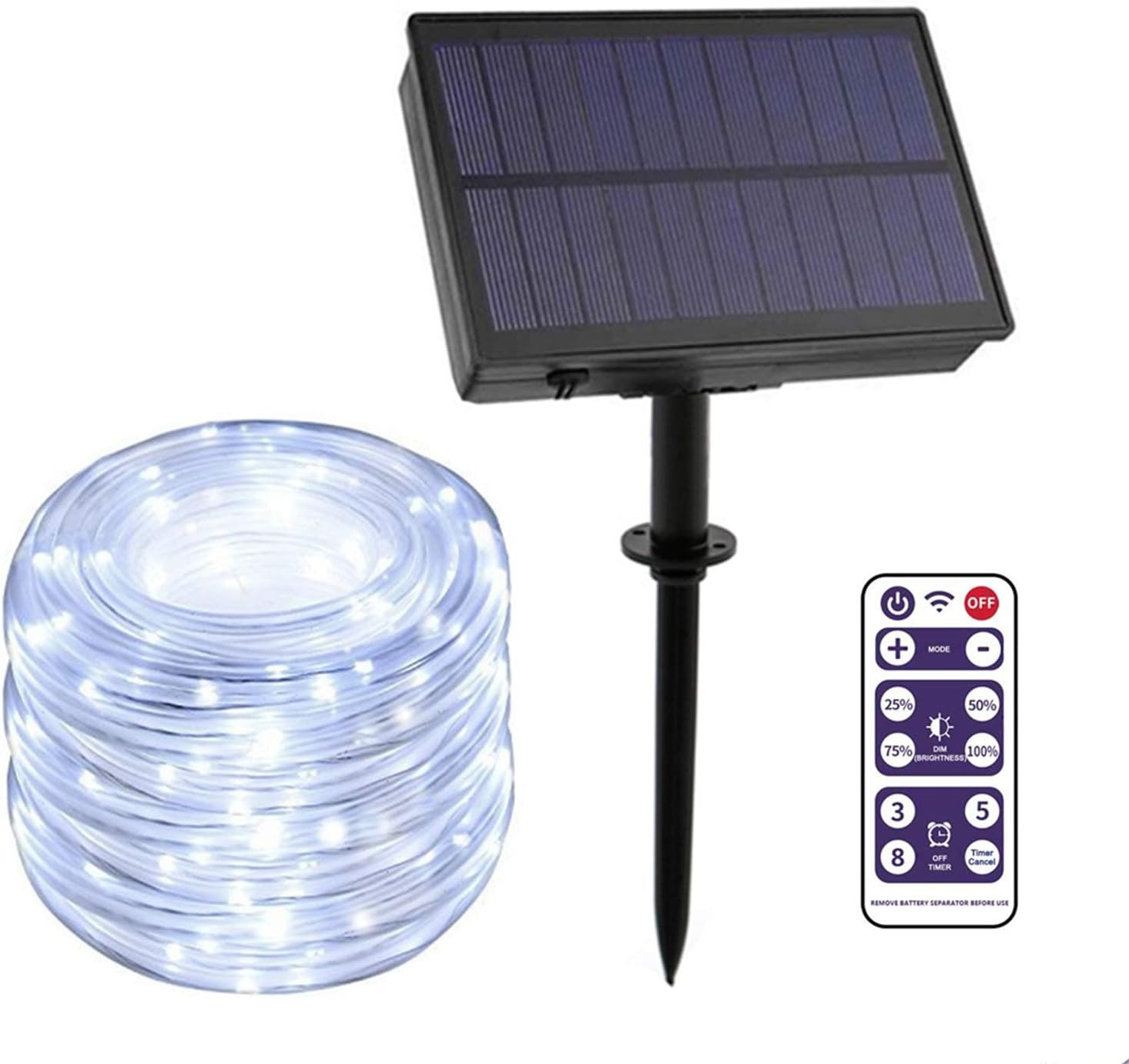 Free Amazon Promo Code 2020 for Outdoor String Lights Solar Powered with Remote