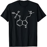 Psilocybin Molecule Magic Mushroom T-Shirt