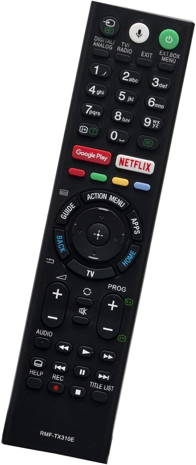 ALLIMITY RMF-TX310E 149345521 Remote Control Replace for Sony Bravia TV KDL-49WF805 KDL-43WF804 KD-49XE8096 KD-49XE8005 KD-60XF8305 KD-55XF8599 KD-43XE8088 KD-43XE8004 KD-49XF8588 KD-43XE8099