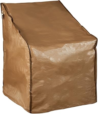 Amazon Com Abba Patio Water Resistant Lounge Chair Cover 31 L X 27 5 W X 40 H Brown Garden Outdoor