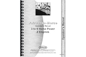 Jensales Operator Manual Compatible with Fairbanks Morse Type Z Hit and Miss Engine (Z 3 to 6 HP)