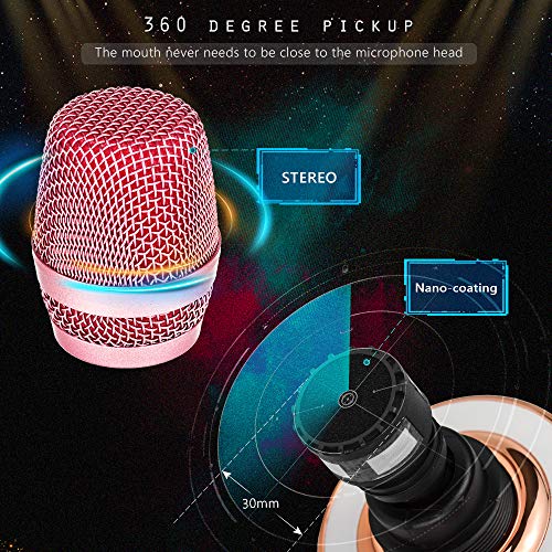 3 BONAOK+Upgraded+%25E3%2580%2591Bluetooth+Microphone+Rechargeable
