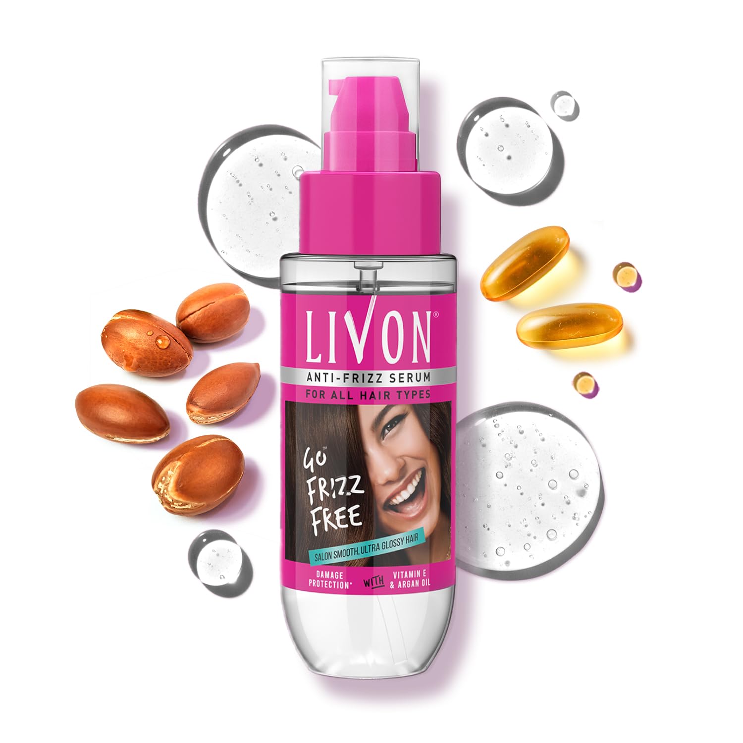 Livon Hair Serum For Soft, Silky & Shiny Hair 50ml