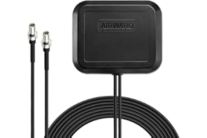 Superbat 4G LTE TS9 Antenna External MIMO Adhesive Mount Antenna for MiFi AT&T Nighthawk M1 4G Modem Jetpack Aircard Mobile H