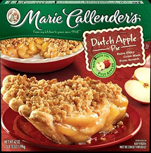 Marie Callender s Dutch Apple Pie 42 Oz Frozen Pricepulse