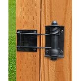 Gate Shut - Heavy Duty Flat Gate Closer, Powder Coated, Self Closing Adjustable Gate Closer for Wood and Vinyl Gates, Works Great for Yard, Pool and Dog Gates, Outdoor Gate Spring &ndash; Made in USA