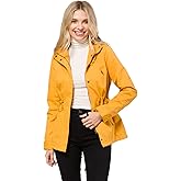 Design by Olivia Women's Military Anorak Safari Hoodie Jacket