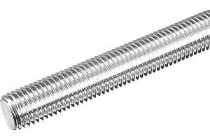 MECCANIXITY Fully Threaded Rod M16 x 350mm 2mm Thread Pitch 304 Stainless Steel Right Hand Threaded Rods Bar Studs