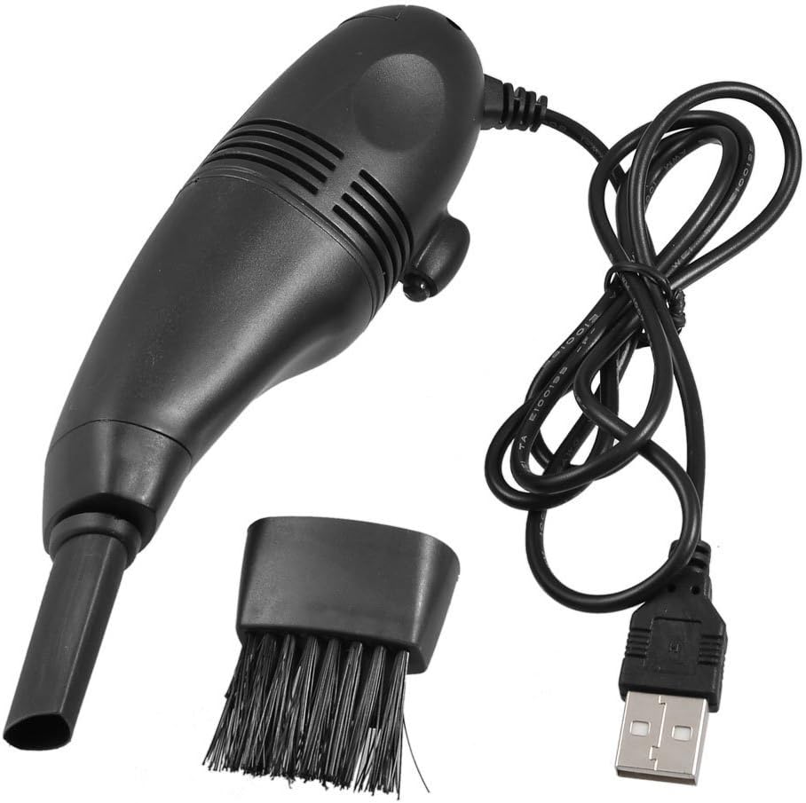 Anii New USB Brush Flexible Rubber Keyboards Cleaner Mini USB Computer Vacuum Cleaner for for PC Laptop Computer