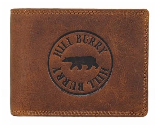 Geldbörse Herren Leder Portemonnaie Brieftasche Portmonee Geldbeutel KreditKartenetui Wallet Vintage Organizer Reisebrieftasc