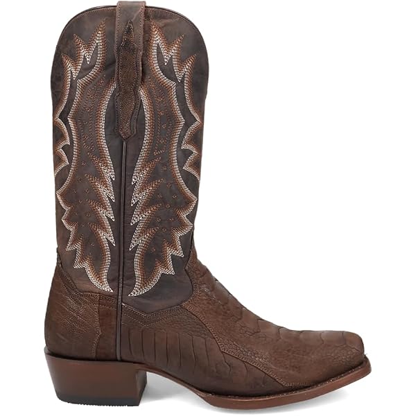 Dan Post Men's Deuce Square Toe Casual Boots - Mid Calf, Black Or Brown