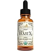 Khroma Herbal Products Yeast X - Organic Yeast Support - 30 Servings in a 2 oz Glass Bottle