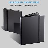 WAIZHIUA 9-Pocket Card Binder 540 Pockets PU Leather 30 Sheet Album view 5