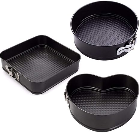 Amazon.com: Cake Mould 3Pcs Non-stick 