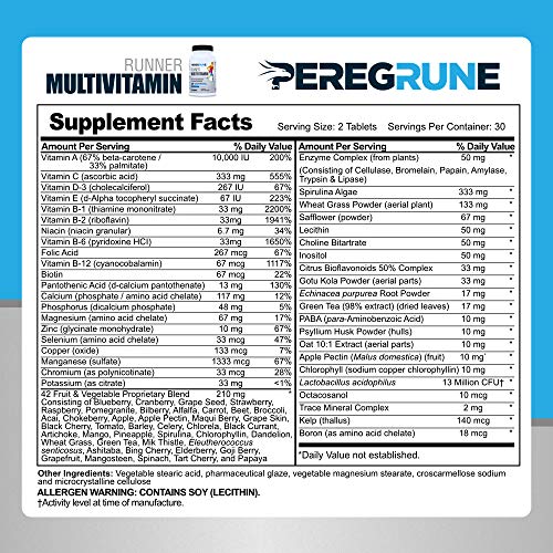 Runner Multivitamin & Omega 3 Bundle Engineered Multivitamin for