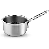 Eva Trio Multi Saucepan 1.9 qt 6.2 Inch Mosaic ceramic Slip-Let coating | Mosaic surface with ceramic Slip-Let non-stick, safe for metal utensils, recycled steel