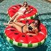 U.S. Pool Supply Giant 5 Foot Inflatable Watermelon Slice Pool Float - Fun Kids Swim Party Toy - Summer Pool Lounge Raft