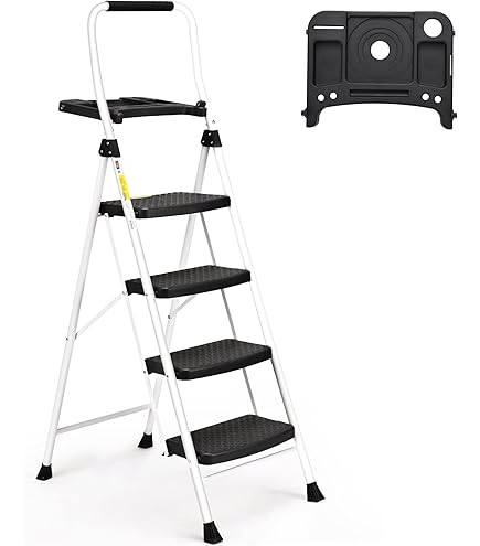Metal Tech Usa 2-Step Pro Steel Step Stool Type I W