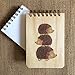 Night Owl Paper Goods Stacked Hedgehog Wood Jotter