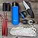 MalloMe Stainless Steel Coffee Travel Mug – 20 oz Vacuum Insulated Water Bottle Thermos Flask Cup Combo – Triple Walled Tumbler, 7 Colors, Two BPA Free Leak Proof Lids Included