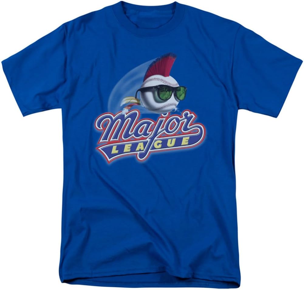 Major League Sports Comedy Movie Baseball Title Adult T Shirt Tee major-league-sports-comedy-movie-baseball-title-adult-t-shirt-tee