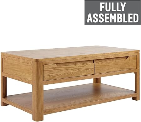 Heart Of House Weymouth Coffee Table Solid Wood Amazon Co Uk Kitchen Home