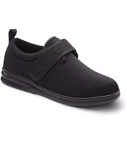 Amazon.com: Dr. Comfort William Black Diabetic Shoes for Men  display picture 1