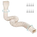 plusgutter 11.5ft Long Gutter Downspout Extensions