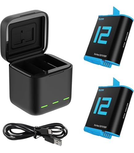 GoPro Dual Battery Charger + Enduro Battery (MAX) - Official