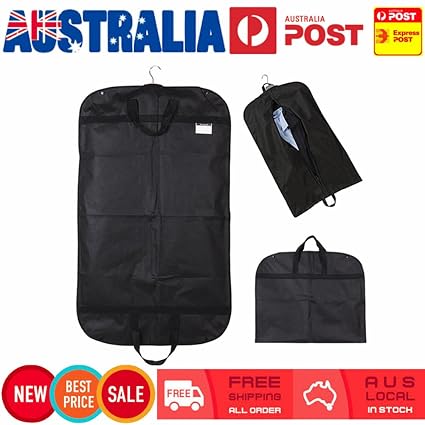  Prokth Non Woven Black Breathable Suit Cover
