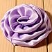 20Pcs EMAXELER Mixed Random Colors Flat-bottomed Beautiful DIY Handmade Decorative Ring Flowers for Headbands Hair Clips Scrapbooking Clothes and More Decoration 20 PCS Ring Flowers