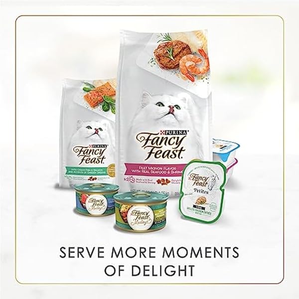 PURINA FANCY FEAST GRAVY LOVERS POULTRY AND BEEF GRILLED GOURMET WET CAT FOOD VARIETY PACK – (PACK OF 30) 3 OZ. CANS