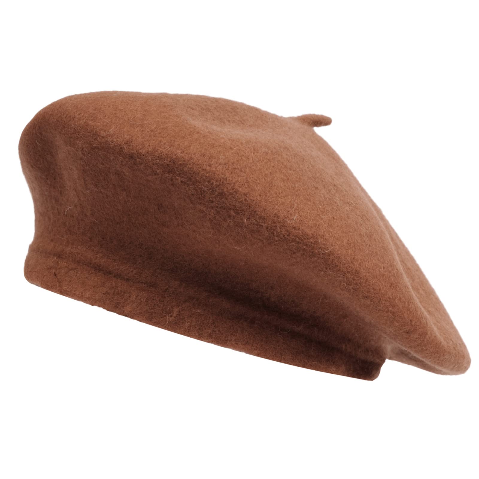 French Wool Beret Hat Solid Artist Painter Hat for Women Men 