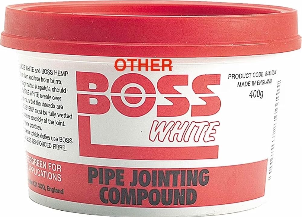 BOSS WHITE JOINTING PASTE 400g TUB - For Walls & Ceilings