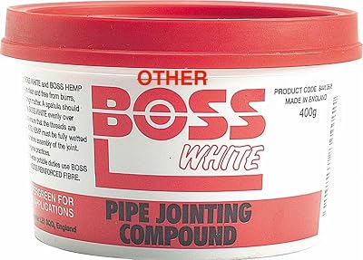 BOSS WHITE JOINTING PASTE 400g TUB - For Walls & Ceilings
