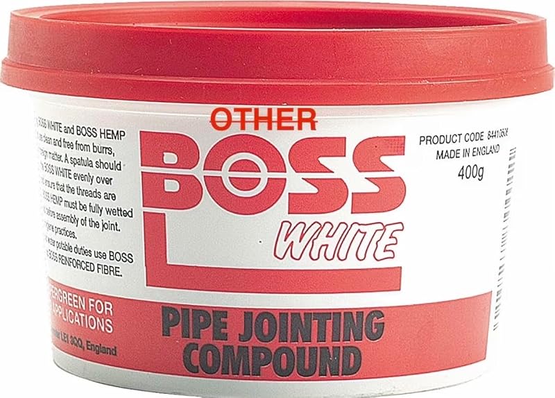 BOSS WHITE JOINTING PASTE 400g TUB - For Walls & Ceilings