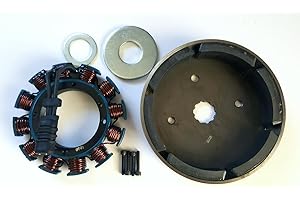 MOTOELECTRIX 32amp Stator and Rotor for Harley EVO 1989-1996 FLT FLH Models (except EFI),1989-1999 Softail, 1991-1998 Dyna, 1989-1994 FXR Note: Does not fit Sportster models