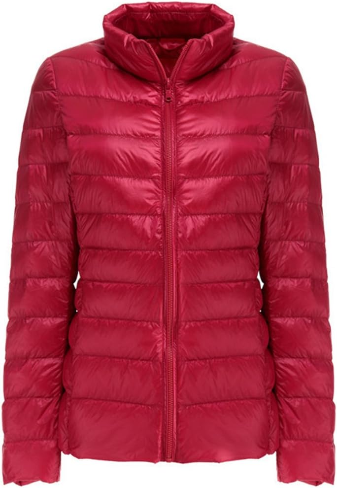 Mochoose Women's Winter Down Puffer Jacket Coat Packable Ultra Light Weight