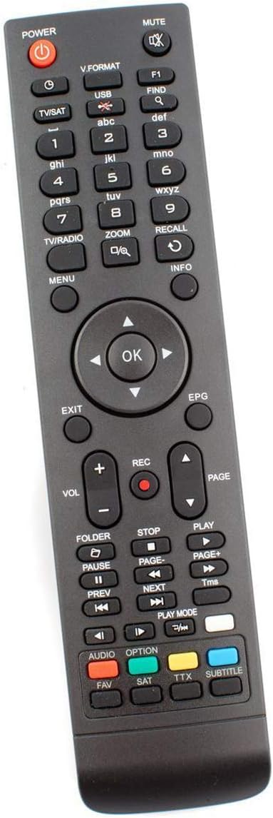 Amiko STHD-8820 CI CX PVR Ready Replacement Remote Control